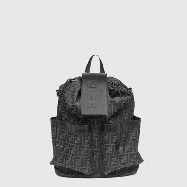 펜디 남성 FF 자카드 스트라이크 미디엄 - Fendi Mens FF Jacquard St… - 1