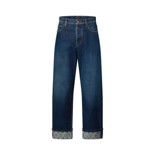 루이비통 남성 클래식 청바지 - Louis vuitton Mens Classic Jeans… - 1