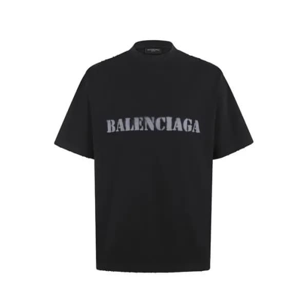 발렌시아가 남성 라운드 반팔 티셔츠 - Balenciaga Mens Round Tshirt… - 1