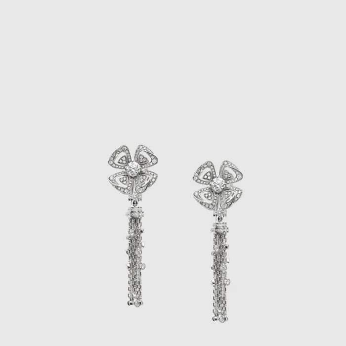 불가리 여성 피오레버 이어링 - Bvlgari Womens Fiorever Earring … - 1