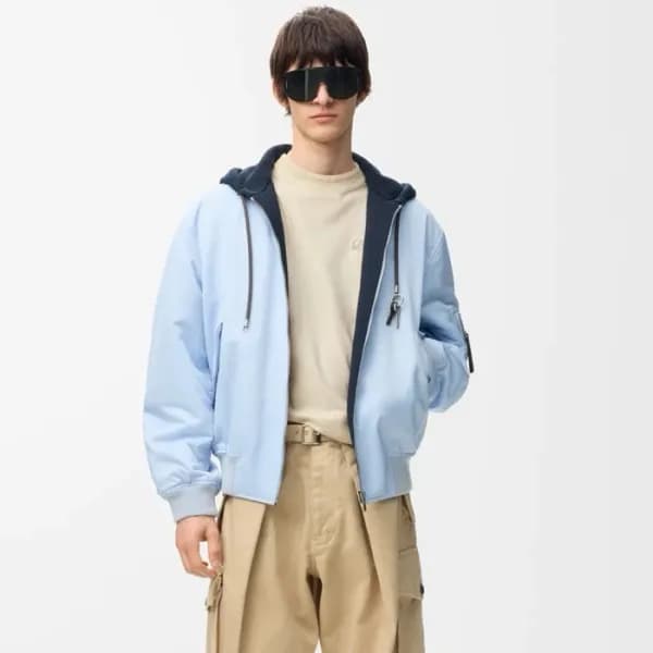 로에베 남성 라운드 반팔티 - Loewe Mens Round Tshirt - loc16319x