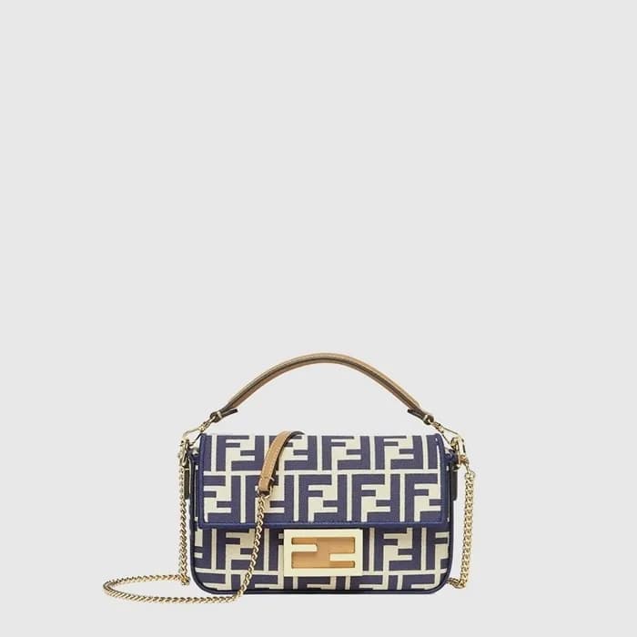 펜디 여성 FF 바게트 미니 백 - Fendi Womens FF Baguette Mini Bag - feb17059x - 1