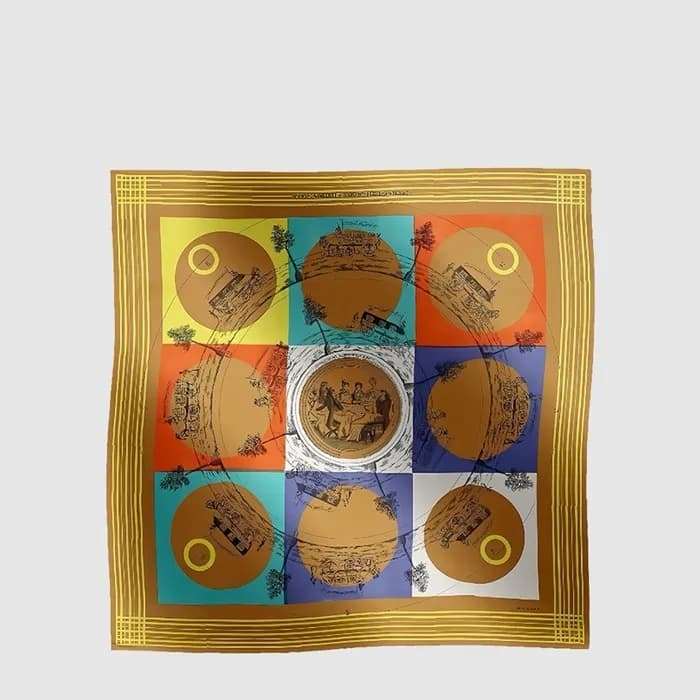 에르메스 여성 게임 스카프 - Hermes Womens Game Scarf - acc8771x - 1
