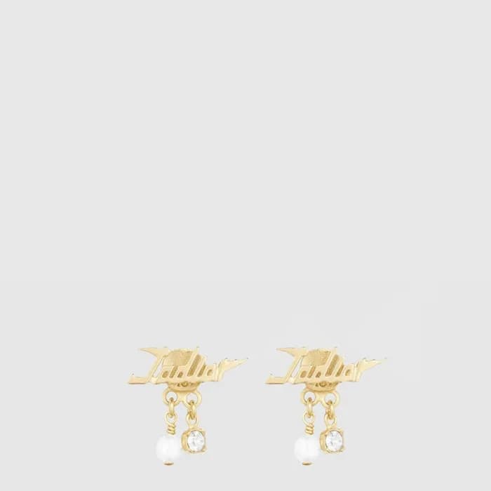 디올 여성 자디올 펄 크리스탈 이어링 - Dior Womens JAdior Pearl Crystal Earring - acc9925x - 1