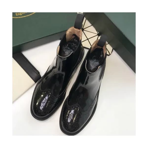 CHURCH'S 2018 LADIES LEATHER ANKLE BOOTS - 처치…