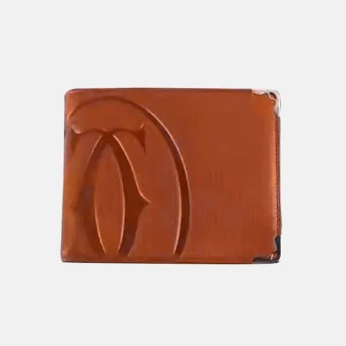 Cartier 2018 Mens Leather Bifold Purse - 까르띠에 남성 신… - 1