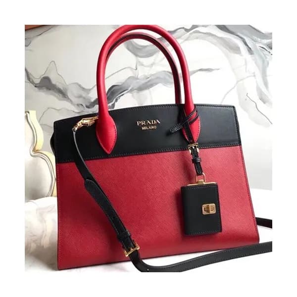 [커스텀급]Prada Tote Shoulder Bag,32cm - 프라다 여성용 토트 숄더… - 1
