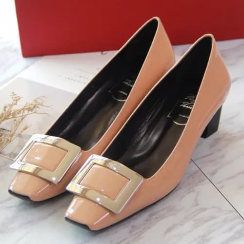 Roger Vivier 2019 Ladies Belle Patent-leather Cour… - 1