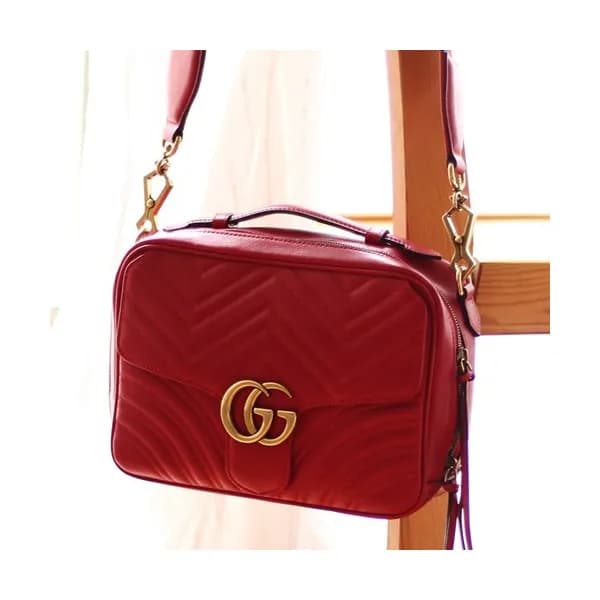 Gucci Marmont Matlase Tote Shoulder Bag,25CM - 구찌 … - 1
