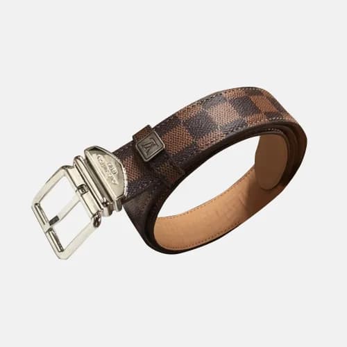 Louis vuitton 2019 Mens Classic Logo Buckle Damier… - 1