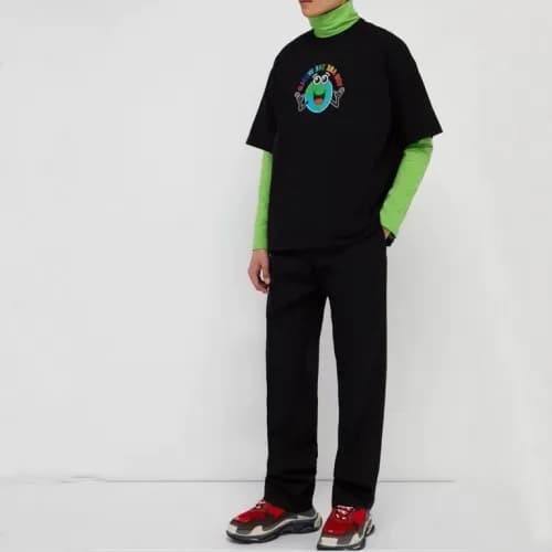 Balenciaga 2019 Mens You Are The World Printing Co… - 1