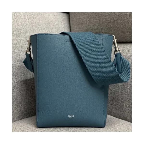 Celine Leather Sangle Small Shoulder Bag,25CM - 셀린… - 1