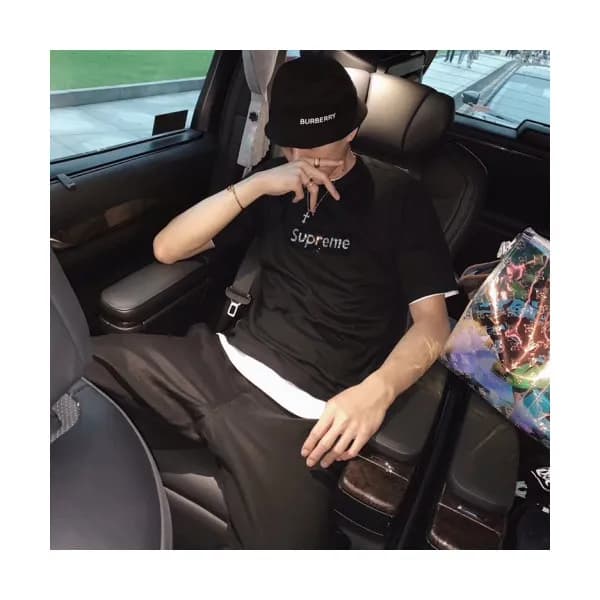 Supreme 2019 Mm/Wm Swarovski Box Logo Crew - neck … - 1