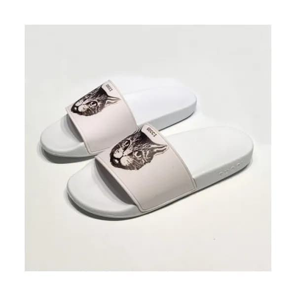 Gucci 2019 Mm/Wm Cat Casual Slipper - 구찌 남자 캐트 캐쥬얼… - 1