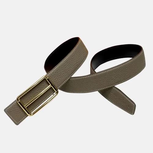 Hermes 2019 Mens Leather Belt - 에르메스 2019 남성용 레더 벨… - 1