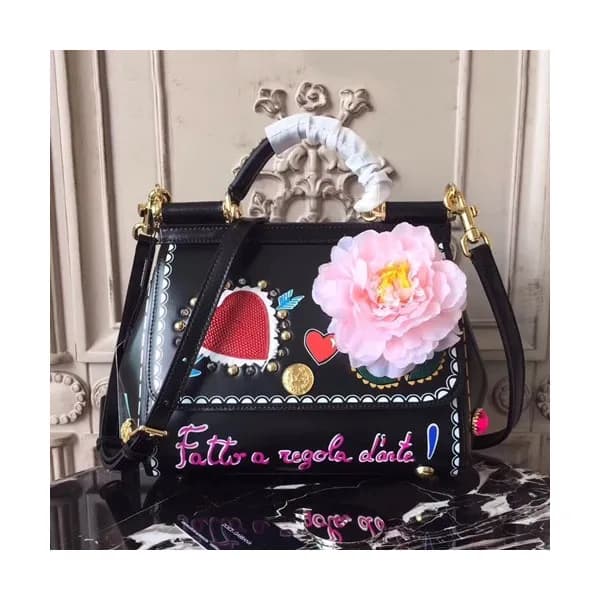 Dolce&Gabbana 2019 Leather Tote Shoulder Bag ,25CM… - 1