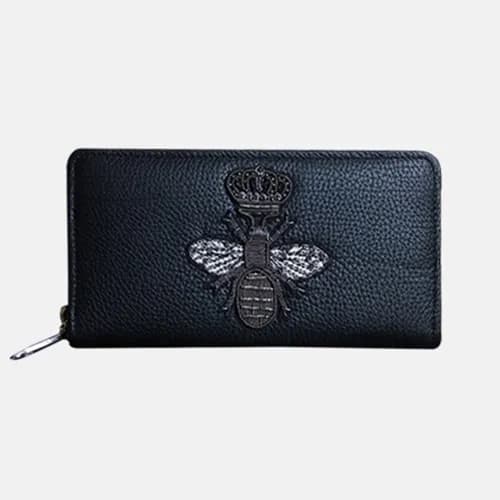 Dolce&Gabbana 2019 Leather Zip Round Wallet ,20CM … - 1