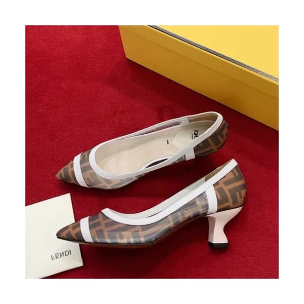 Fendi 2019 Ladies Pumps Middle Heel - 펜디 2019 여성용 … - 1