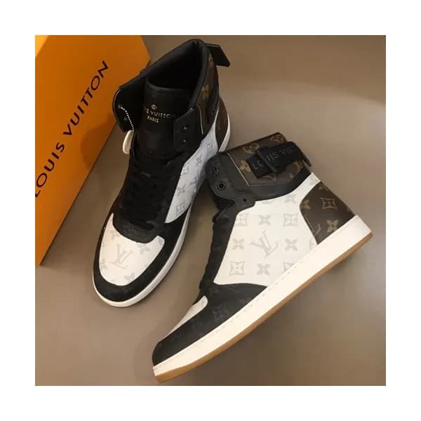 Louis vuitton 2019 Mens Leather Sneakers - 루이비통 2… - 1