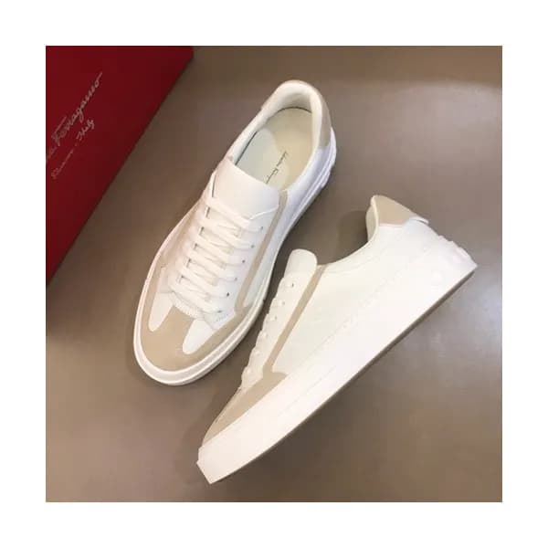 Ferragamo 2019 Mens Leather Sneakers - 페라가모 2019 남… - 1