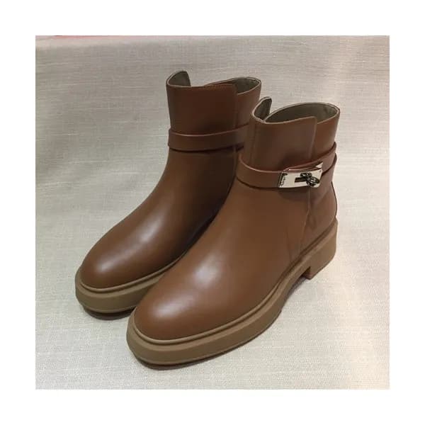 Hermes 2019 Ladies Leather Boots - 에르메스 2019 여성용 … - 1