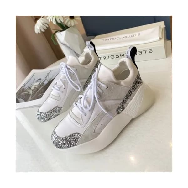 Stella McCartney 2019 Ladies Leather Sneakers - 스텔… - 1