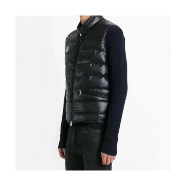 Moncler 2019 Mens Patch Logo Modern Down Padding V… - 1