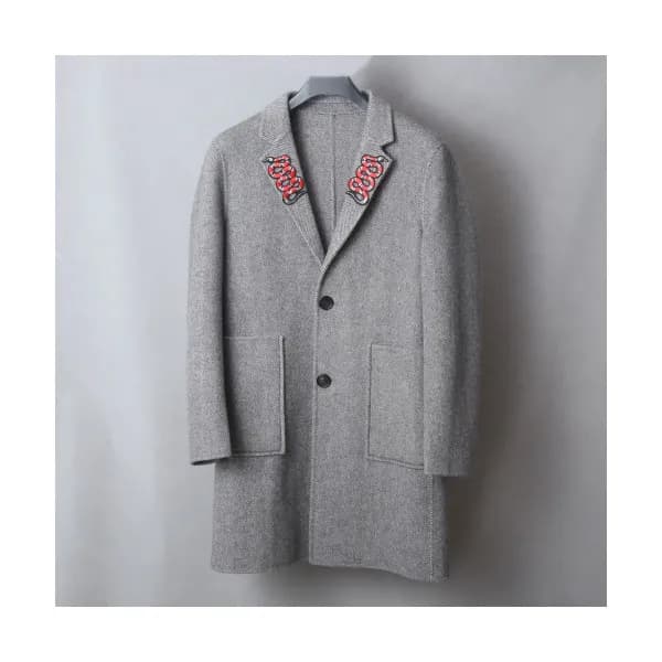 Gucci 2019 Mens Patches Cashmere Coat - 구찌 2019 남성… - 1