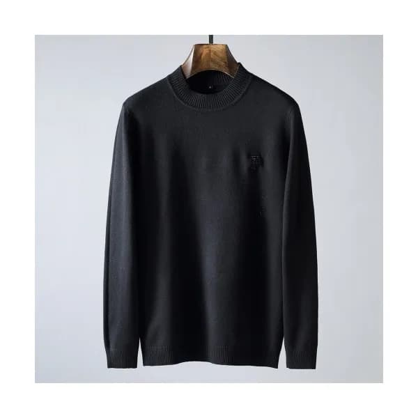 Burberry 2019 Mens Retro Logo Crew - neck Sweater … - 1