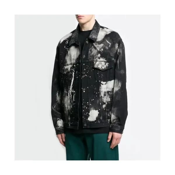 Balenciaga 2019 Mens Logo Denim Jacket - 발렌시아가 201… - 1