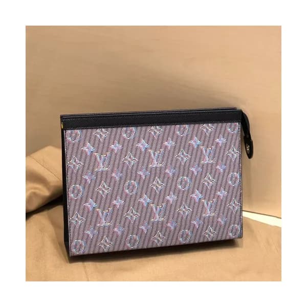 Louis Vuitton 2019 Pochette Voyage Clutch Bag,26cm… - 1