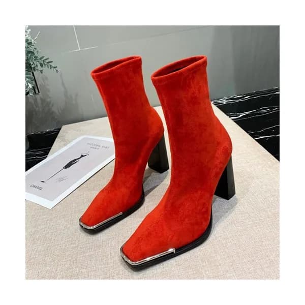 Alexander wang 2019 Ladies Suede High Heel Boots -… - 1