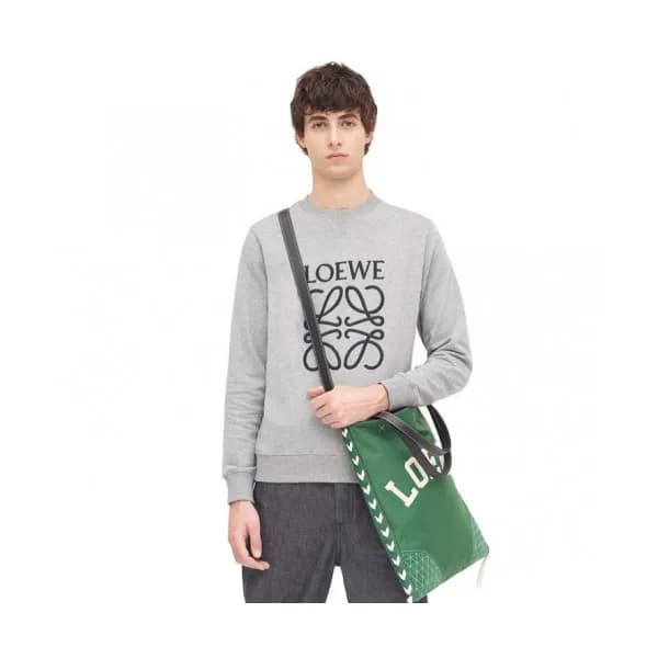 [로에베]Loewe 2019 Mens Logo Crew-neck Cotton Man-to-… - 1