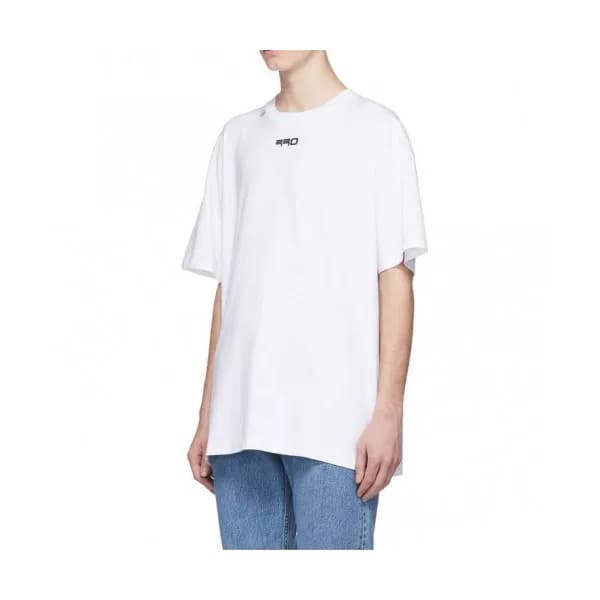 Off-white 2019 Mm/Wm Printing Logo Crew - neck Cot… - 1