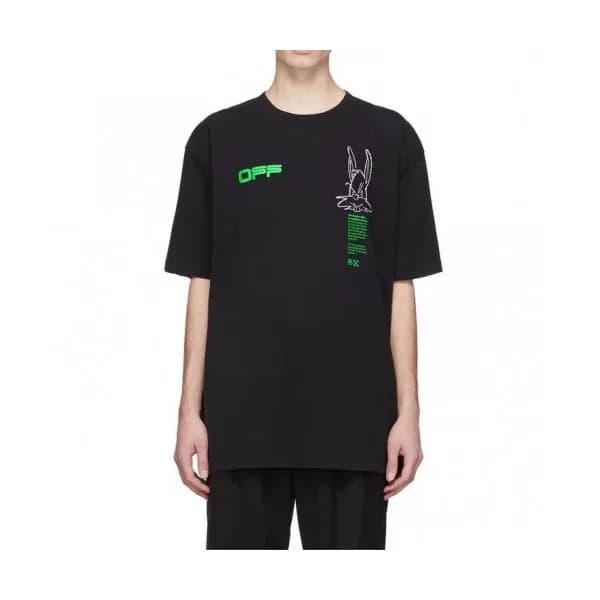 Off-white 2019 Mm/Wm Printing Logo Crew - neck Cot… - 1