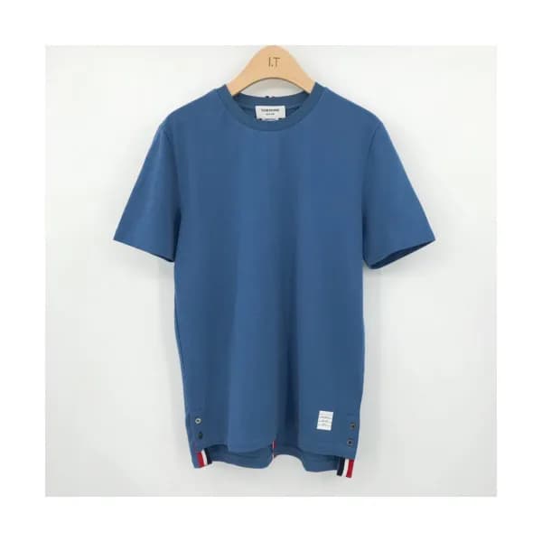 Thom Browne 2019 Mens Casual Cotton Short Sleeved … - 1
