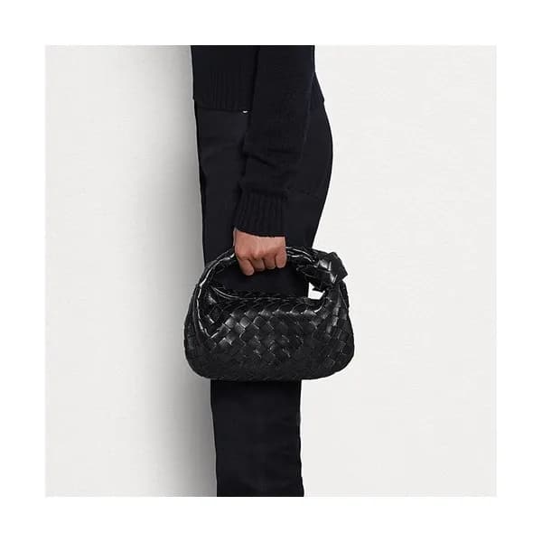 Bottega Veneta 2019 Jodie Mini Hobo Bag,28.5cm - 보… - 1