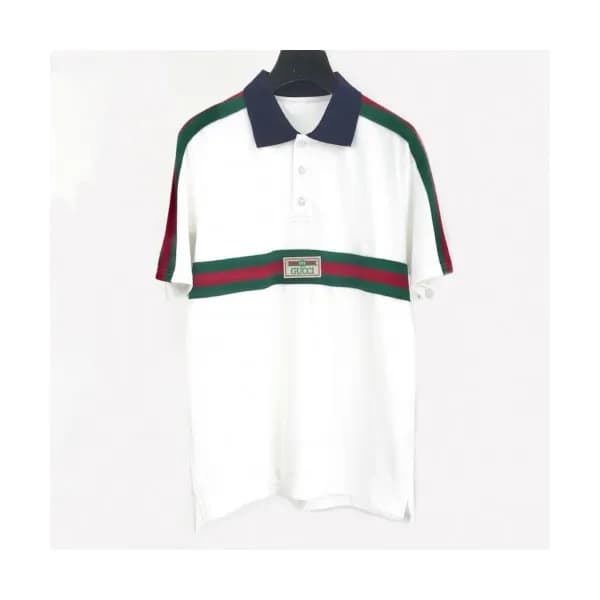 [매장판]Gucci 2020 Mens Logo Cotton Polo Short Sleeve… - 1