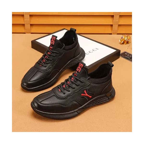 Gucci 2019 Mens Leather Sneakers - 구찌 2019 남성용 레더 … - 1