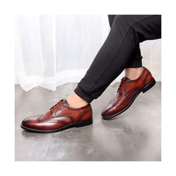 Ferragamo 2020 Mens Leather Oxford Shoes - 페라가모 20… - 1