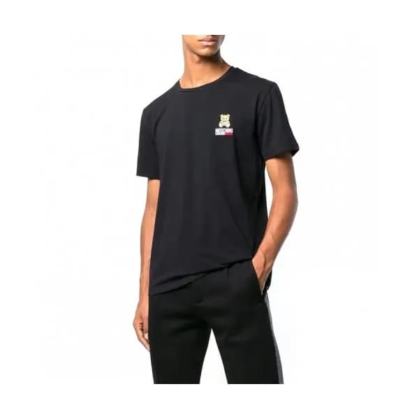 [모스키노]Moschino 2020 Mm/Wm Logo Cotton Short Sleeve… - 1