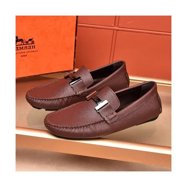 Hermes 2020 Mens Leather Loafer - 에르메스 2020 남성용 레더… - 1