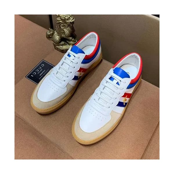 Gucci 2020 Mens Leather Sneakers - 구찌 2020 남성용 레더… - 1