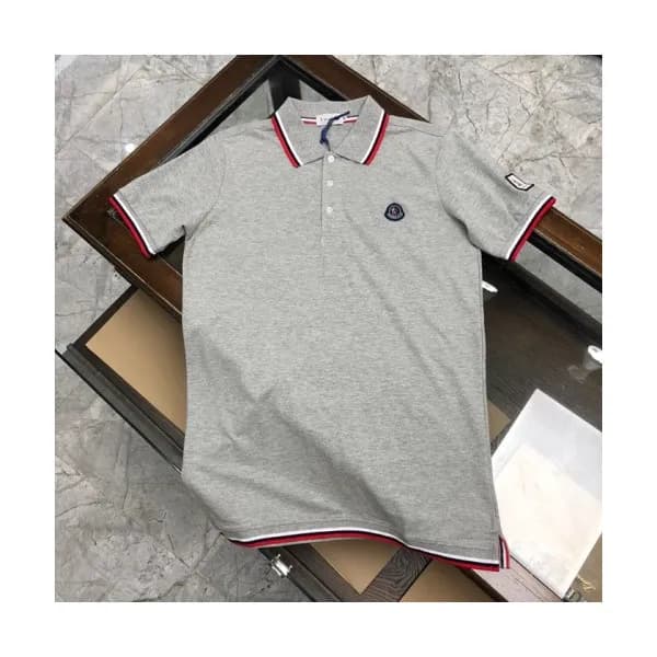 [매장판]Moncler 2020 Mens Logo Cotton Short Sleeved P… - 1