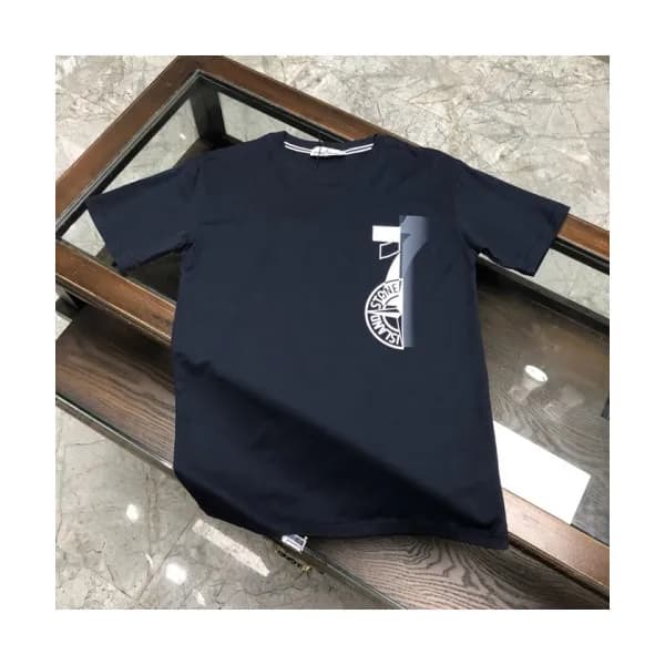 [스톤아일랜드]Stone Island 2020 Mens Crew-neck Cotton Sh… - 1