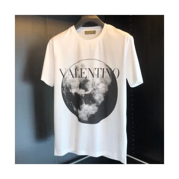 [발렌티노]Valentino 2020 Mens Logo Crew-neck Short Sle… - 1