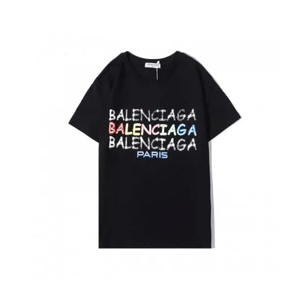 [발렌시아가]Balenciaga 2020 Mm/Wm Logo Cotton Short Sle… - 1