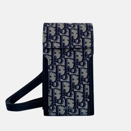 Dior 2020 Oblique Phone Bag / Shoulder Bag,19CM - … - 1