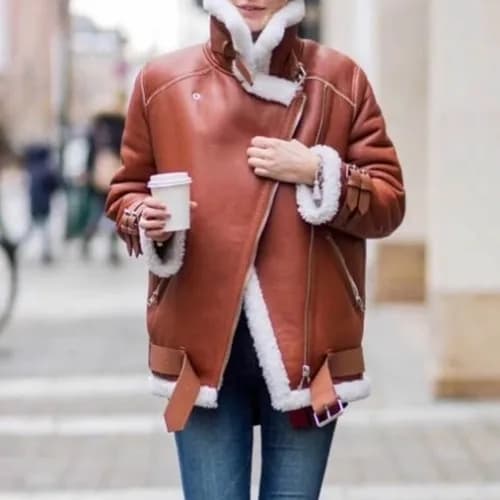[아크네]Acne Sstudios 2020 Womens Casual Leather Jack… - 1