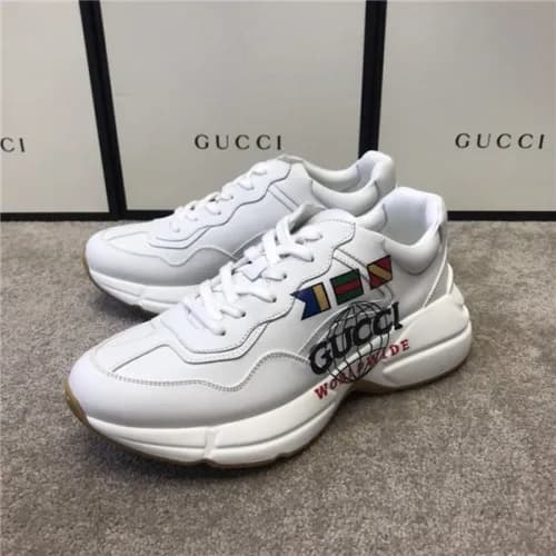 Gucci 2020 Mm/Wm Leather Running Shoes - 구찌 2020 남… - 1